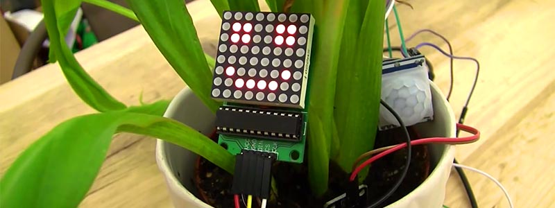 Talking arduino plant with sensors